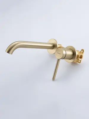 Настенный смеситель для накладной раковины в ванну Gappo G1206-3