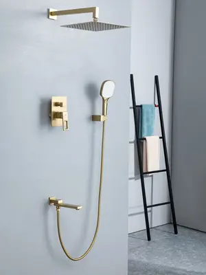 Душевая система скрытого монтажа встроенный комплект Gappo G7117-3