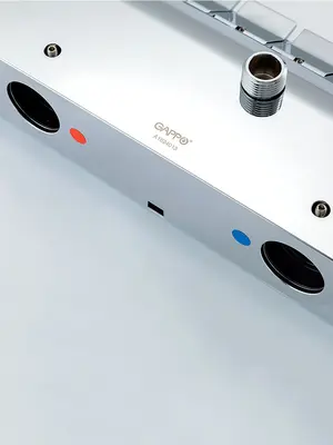 Душевая система с тропическим душем и смесителем Gappo G2496-10