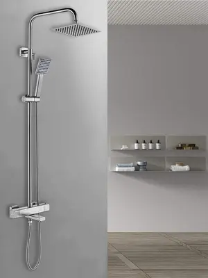 Душевая система с тропическим душем и термостатом Gappo G2499-40
