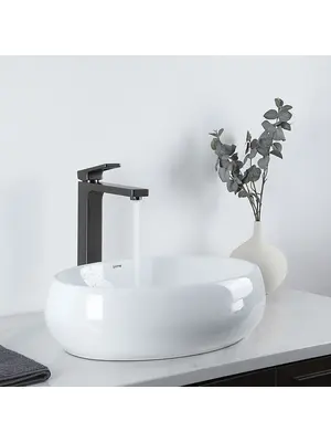 Высокий смеситель для накладной раковины в ванну Gappo G1017-92