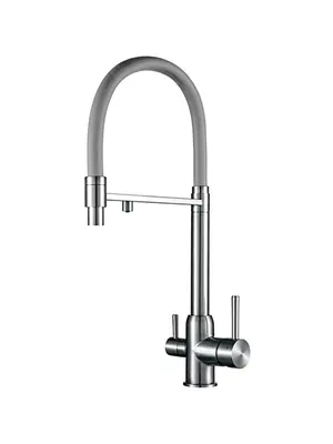 Смеситель для кухни гибкий излив с фильтром для воды Gappo G4399-5