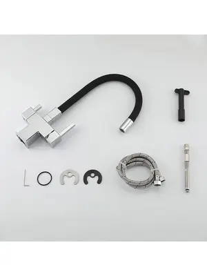 Смеситель для кухни гибкий излив с фильтром для воды Gappo G4395-30