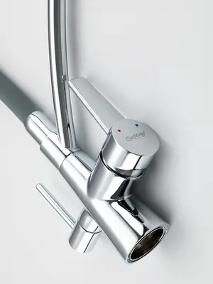 Смеситель для кухни с гибким изливом и фильтром Gappo G4398-17