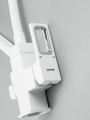 Смеситель для кухни гибкий излив с фильтром для воды Gappo G4317-8