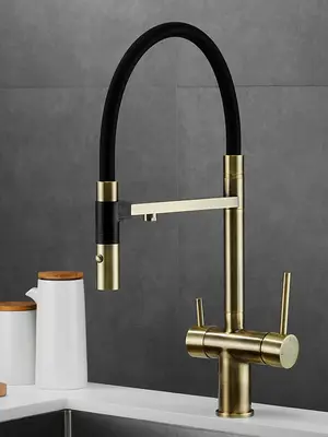 Смеситель для кухни с гибким изливом Rose R958Q