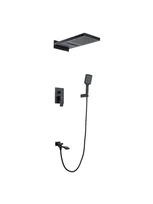 Душевая система скрытого монтажа встроенный комплект Gappo G7107-76