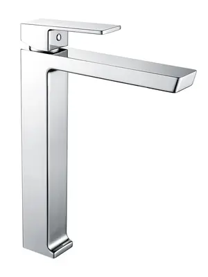 Высокий смеситель для накладной раковины в ванну Rose R1811-1