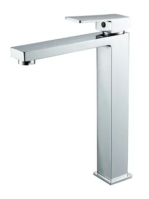 Высокий смеситель для накладной раковины в ванну Shevanik S9611