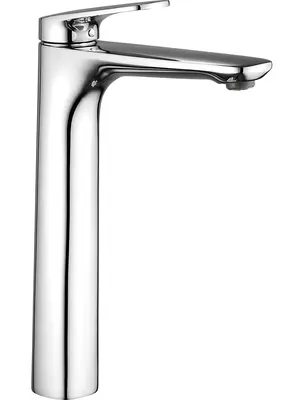 Высокий смеситель для накладной раковины в ванну Shevanik S8511