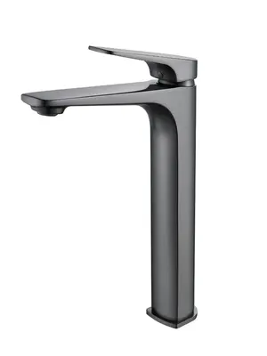 Высокий смеситель для накладной раковины в ванну Shevanik S4211T