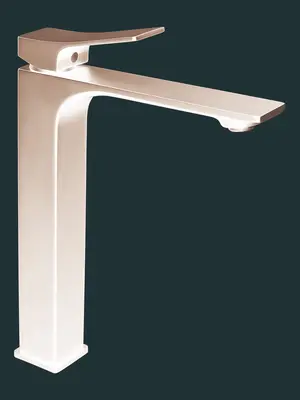 Высокий смеситель для накладной раковины в ванну Shevanik S6111H