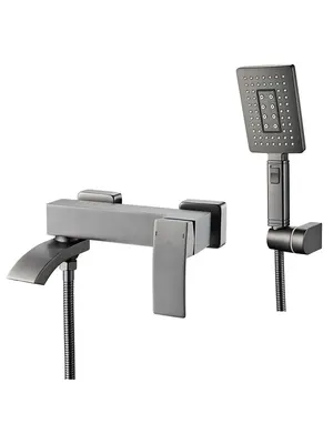 Смеситель для ванны с коротким изливом и душем Rose R1552T