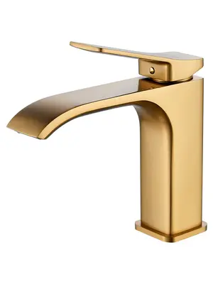 Смеситель для раковины умывальника в ванную Shevanik S4001G