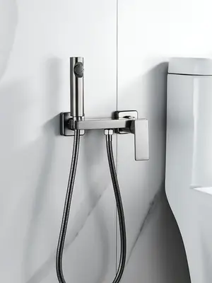 Гигиенический душ со смесителем для туалета (биде) Rose R1805T-1