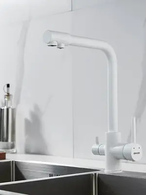 Высокий смеситель для кухни с фильтром для воды Shevanik S328C