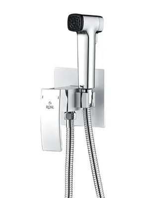 Встроенный гигиенический душ со смесителем для биде Rose R1505F-2