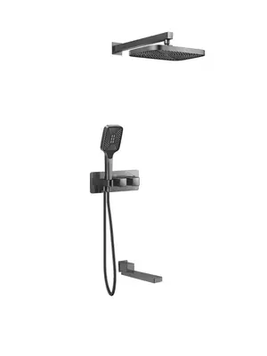 Душевая система с термостатом встраиваемый комплект Rose R1095T