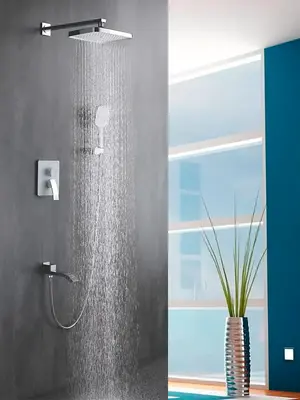 Душевая система скрытого монтажа комплект с душем Rose R1535F