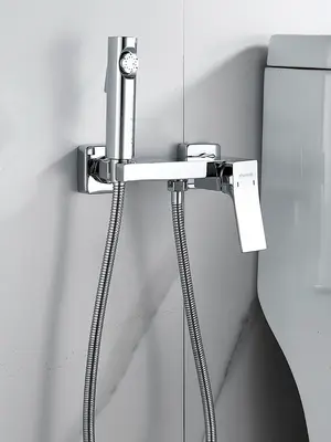 Гигиенический душ со смесителем для туалета (биде) Shevanik S4005-1