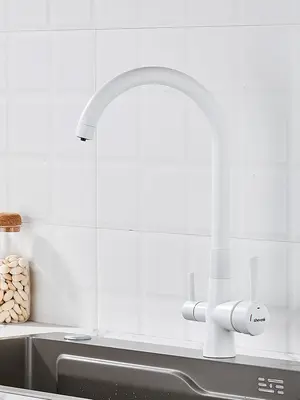 Высокий смеситель для кухни с фильтром для воды Shevanik S428C