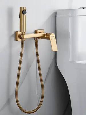 Гигиенический душ со смесителем для туалета (биде) Shevanik S4105G-1