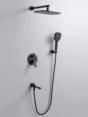 Душевая система скрытого монтажа комплект с душем Shevanik S4135H