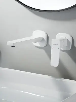 Настенный смеситель для накладной раковины в ванну Shevanik S9941C