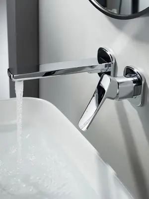 Настенный смеситель для накладной раковины в ванну Shevanik S9941