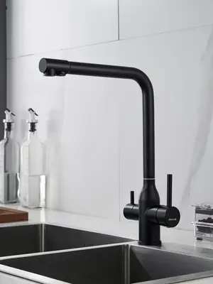 Смеситель на кухню для мойки с фильтром Shevanik S248H