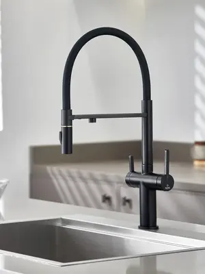 Смеситель для кухни с гибким изливом и фильтром Rose R458H