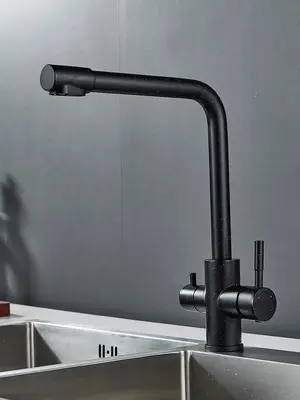 Высокий смеситель для кухни с фильтром для воды Shevanik S868H