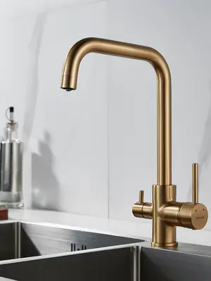 Высокий смеситель для кухни с фильтром для воды Shevanik S228G