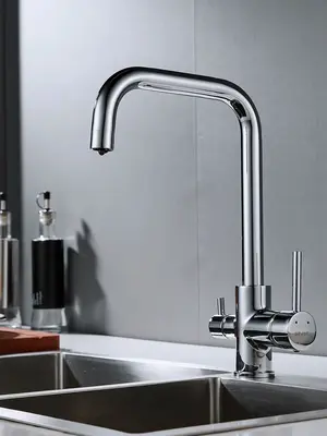 Высокий смеситель для кухни с фильтром для воды Shevanik S228