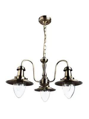 Подвесная люстра Arte Lamp Fisherman A5518LM-3AB