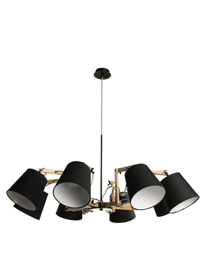 Подвесная люстра Arte Lamp Pinoccio A5700LM-8BK