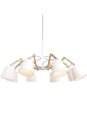 Подвесная люстра Arte Lamp Pinoccio A5700LM-8WH