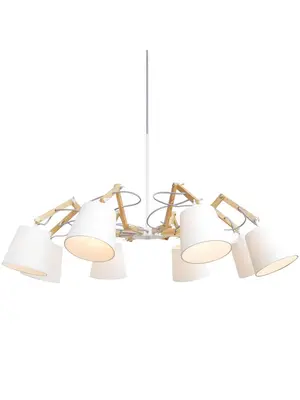 Подвесная люстра Arte Lamp Pinoccio A5700LM-8WH