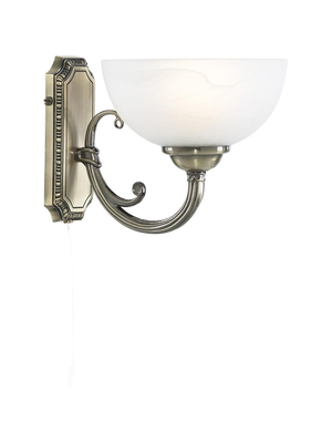Бра Arte Lamp Windsor White A3777AP-1AB