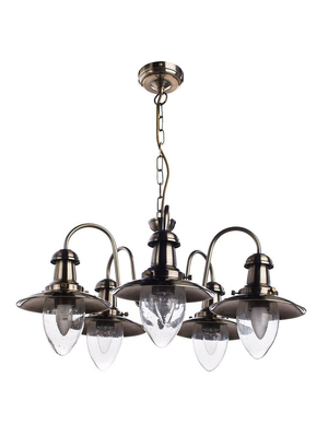 Подвесная люстра Arte Lamp Fisherman A5518LM-5AB