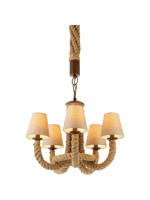 Подвесная люстра Arte Lamp Corda A8958LM-5BR