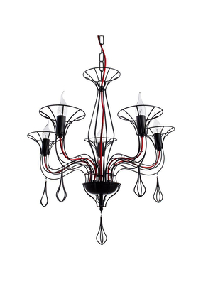 Подвесная люстра Arte Lamp Artefact A3225LM-5BK