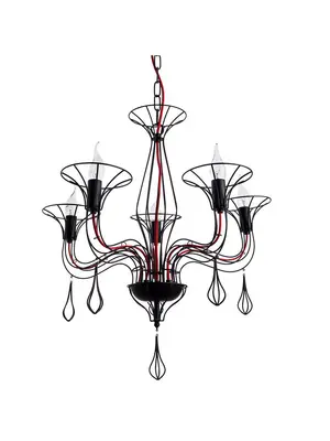 Подвесная люстра Arte Lamp Artefact A3225LM-5BK