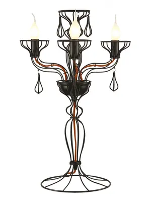 Настольная лампа декоративная Arte Lamp Artefact A3225LT-3BK