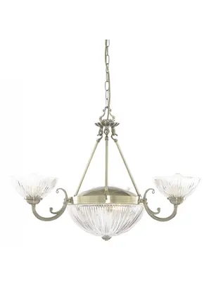Подвесная люстра Arte Lamp Windsor White A3778LM-3-2AB