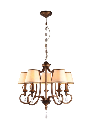 Подвесная люстра Arte Lamp Castello A6016LM-5BG