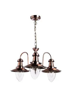 Подвесная люстра Arte Lamp Fisherman A5518LM-3RB