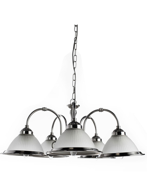 Подвесная люстра Arte Lamp American Diner A9366LM-5SS