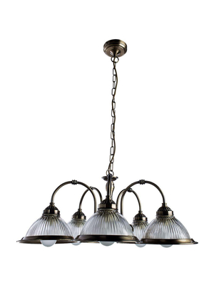 Подвесная люстра Arte Lamp American Diner A9366LM-5AB