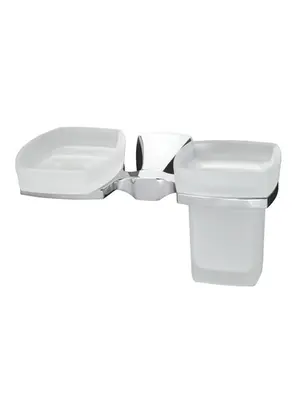 Держатель стакана и мыльницы WasserKRAFT Wern K-2526